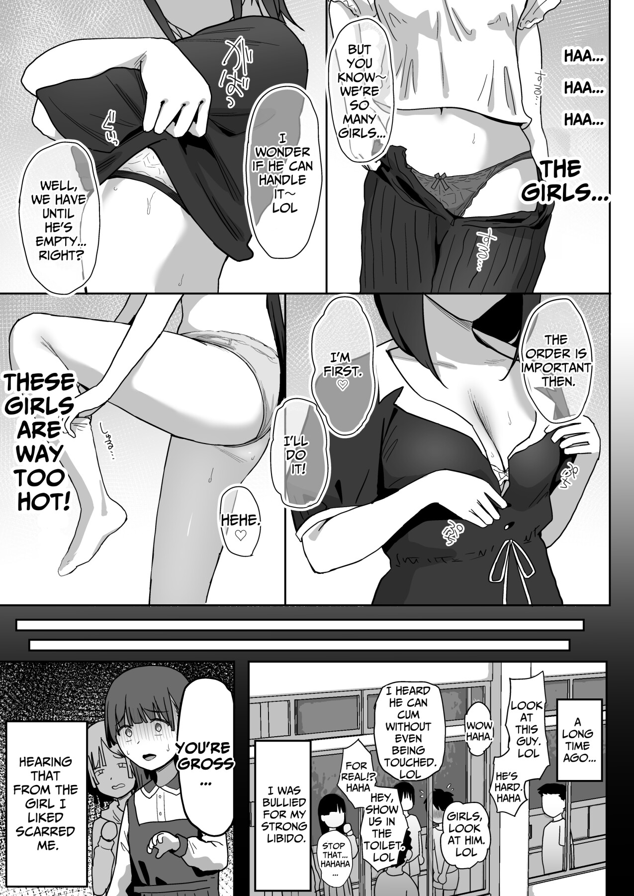 Hentai Manga Comic-Only One Guy At The Fuck Club's Intensive Training Camp-Read-32